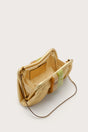 JULITA CONVERTIBLE CLUTCH - BRASS