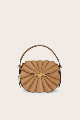 JANINE CROSSBODY BAG - CAMEL