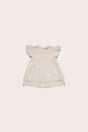 BABY JOSLYN DRESS & BLOOMER - OFF WHITE