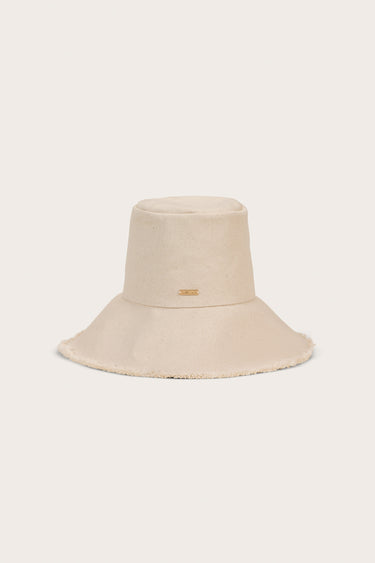 JULIANA HAT - BLEACHED NATURAL | JULIANA HAT - BLEACHED NATURAL