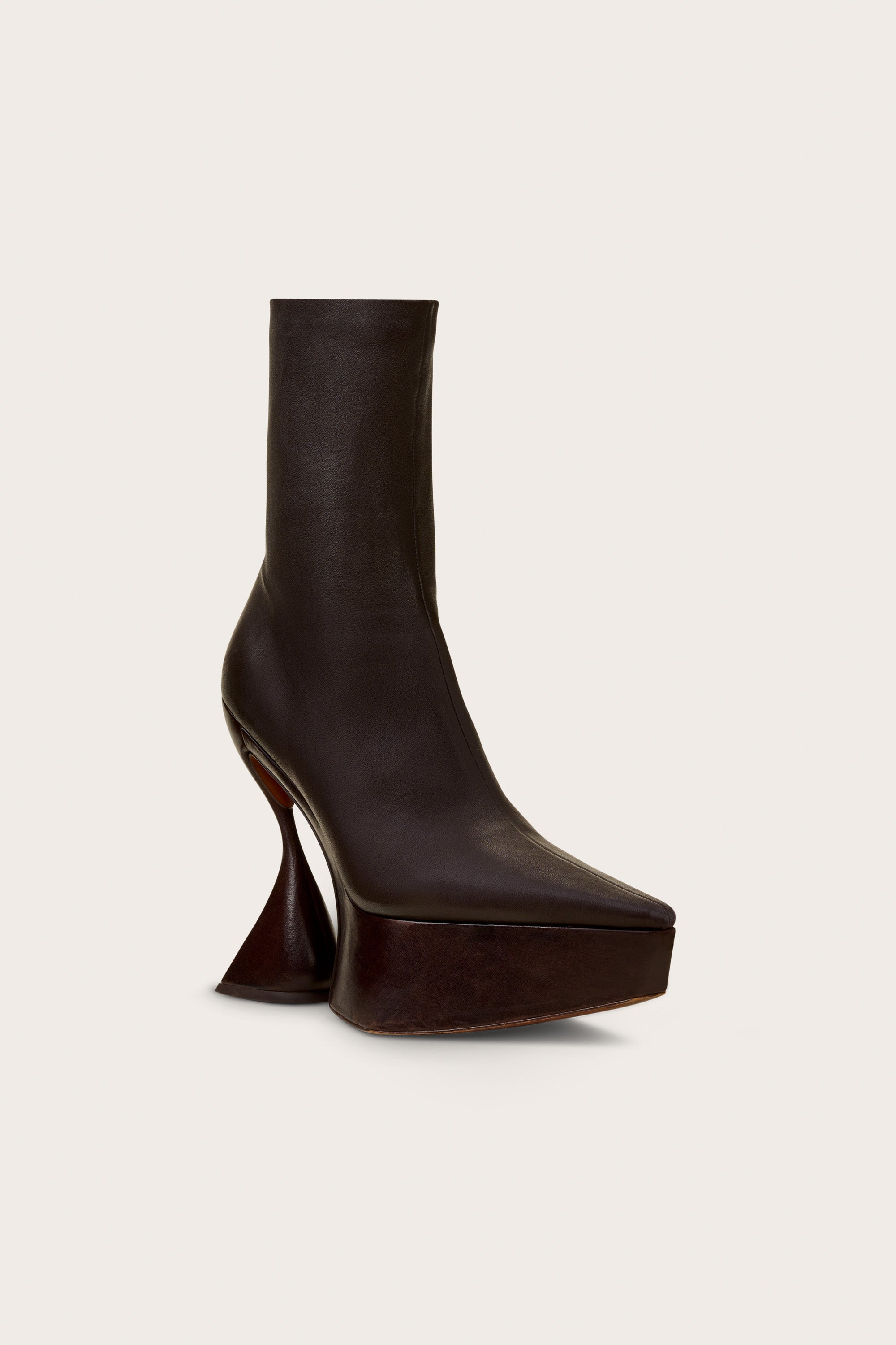 KAMARI PLATFORM BOOT - ESPRESSO