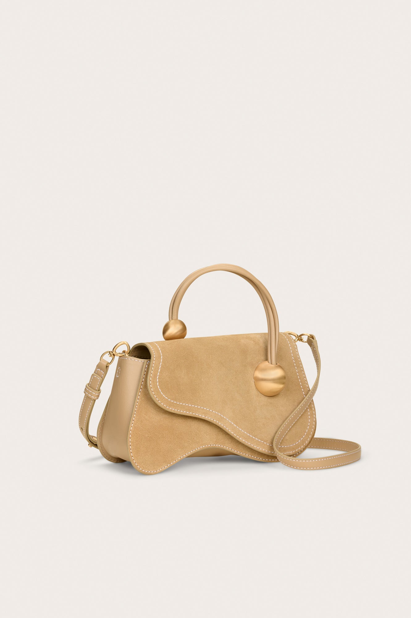 CULT GAIA KAZIA CROSSBODY BAG IN SAND DOLLAR