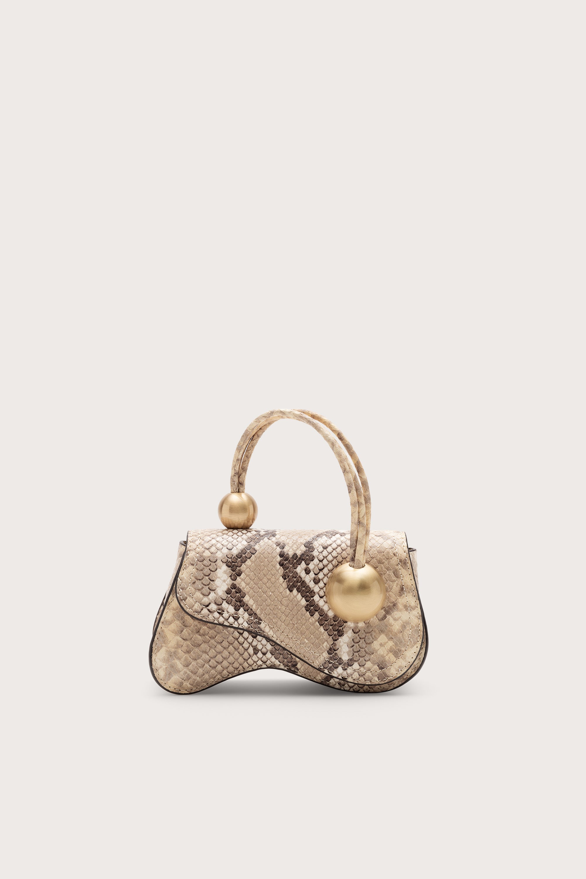 KAZIA NANO CROSSBODY BAG - FADED PYTHON