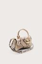 KAZIA NANO CROSSBODY BAG - FADED PYTHON