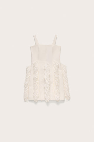 KIDS FREYA DRESS - OFF WHITE