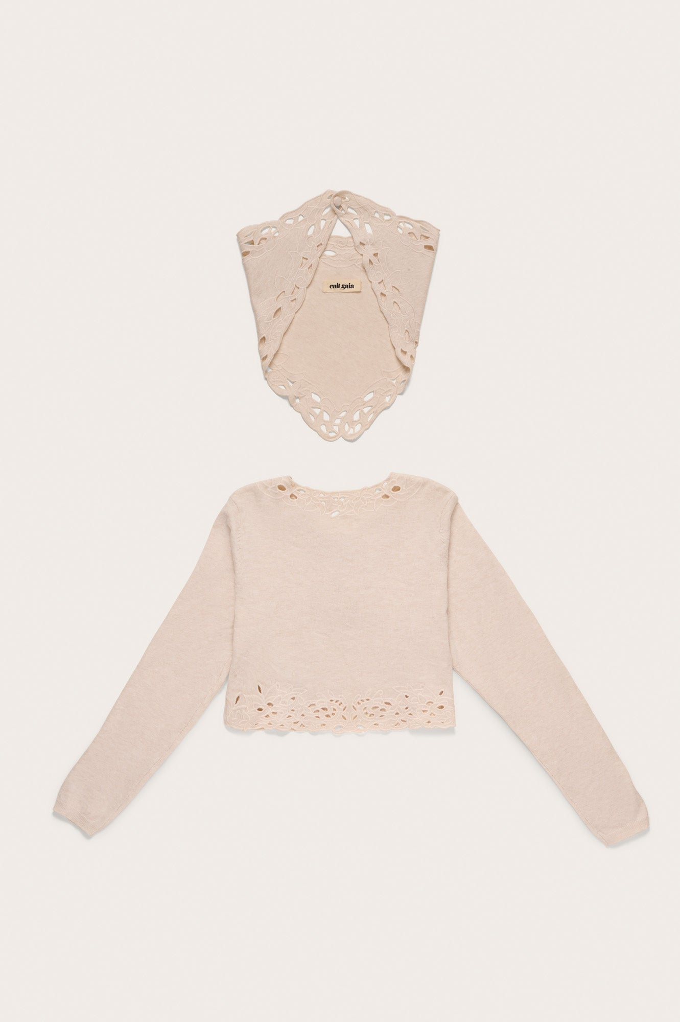 KIDS NAT CARDIGAN - CLOUD
