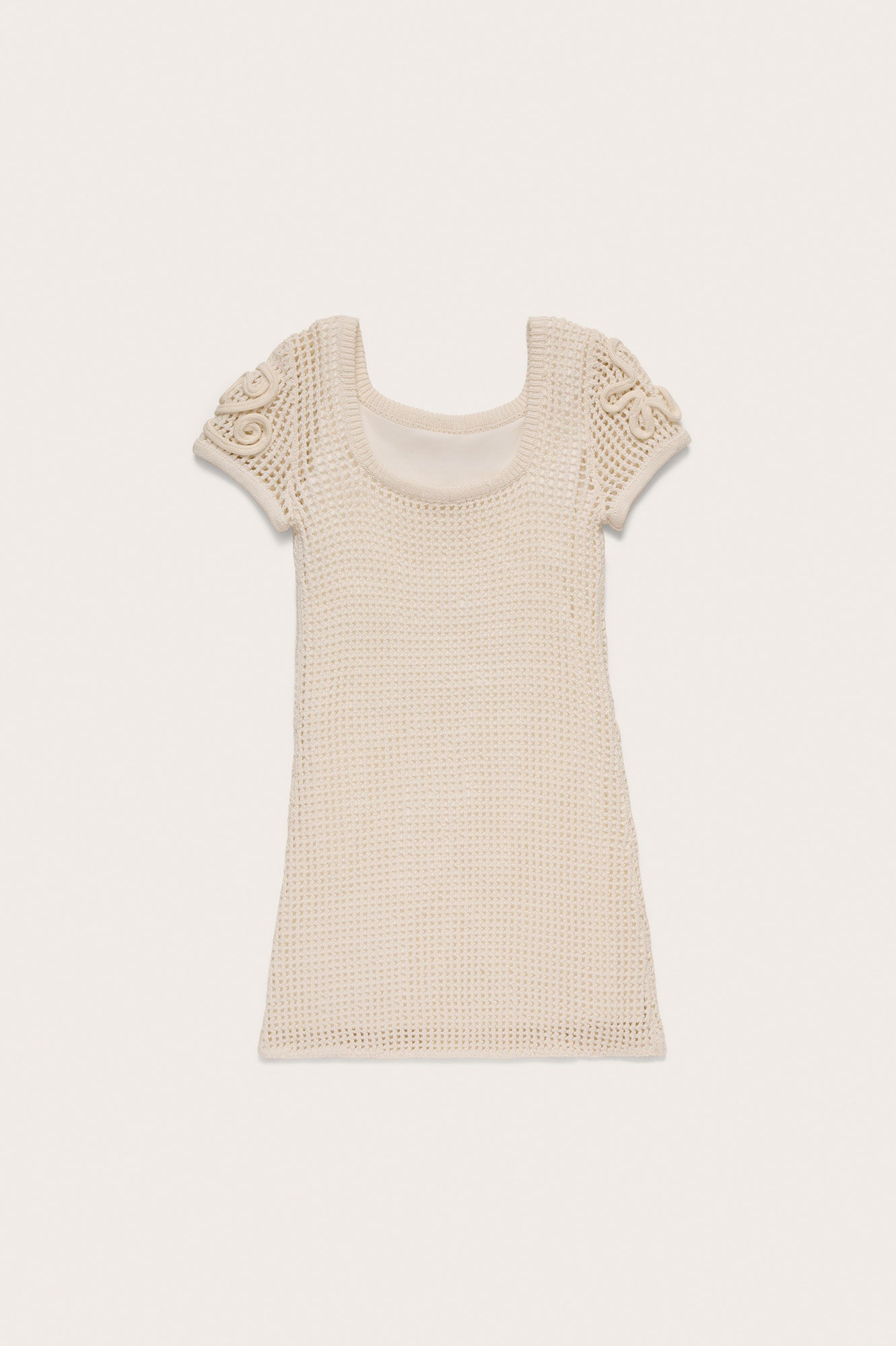 KIDS NISSA DRESS - OFF WHITE