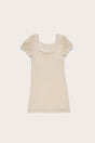 KIDS NISSA DRESS - OFF WHITE