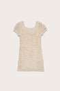 KIDS NISSA DRESS - OFF WHITE