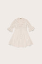 KIDS WILLOW DRESS - OFF WHITE