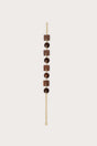 LAGUNA CHOKER NECKLACE - WALNUT