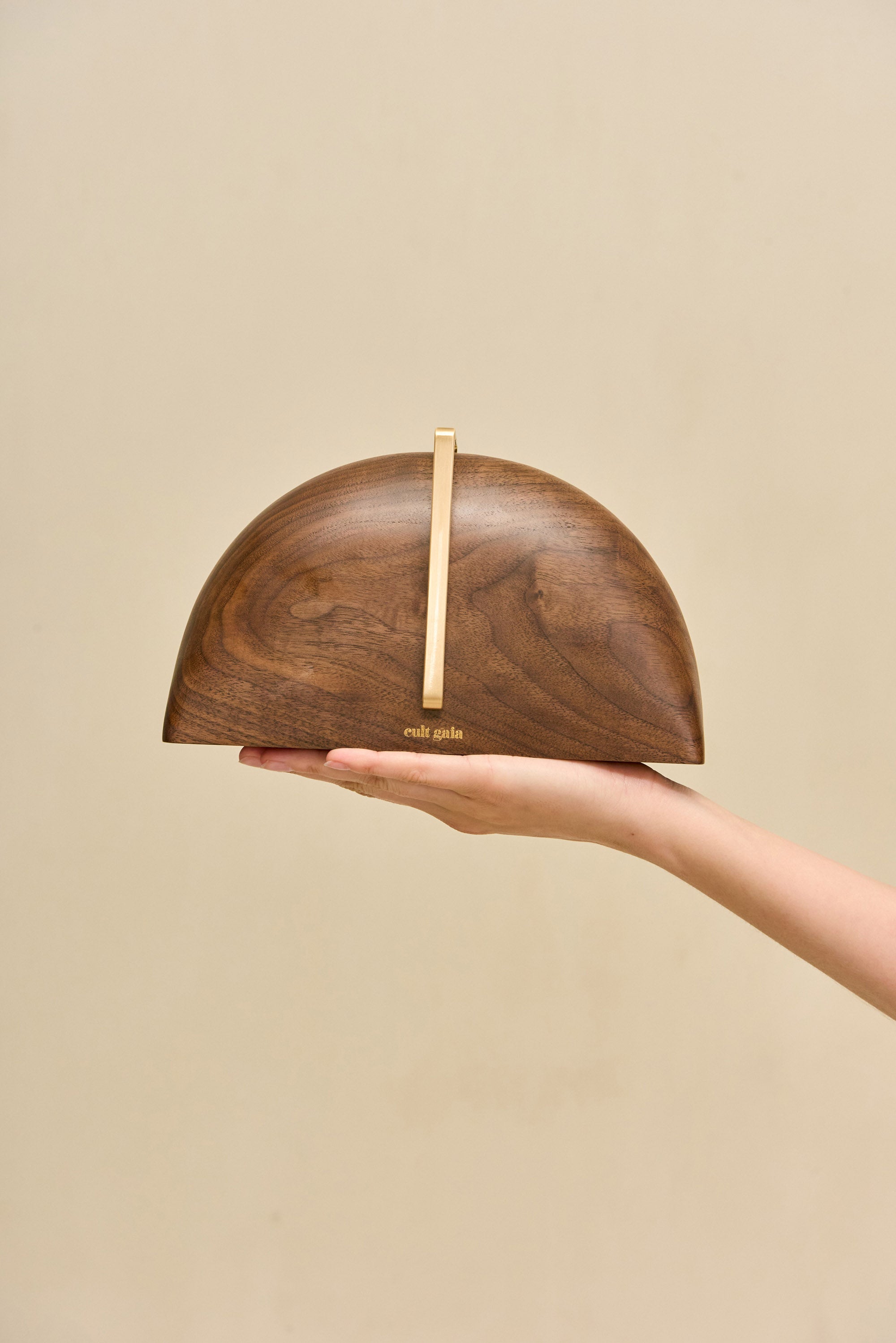 LAGUNA CLUTCH - WALNUT