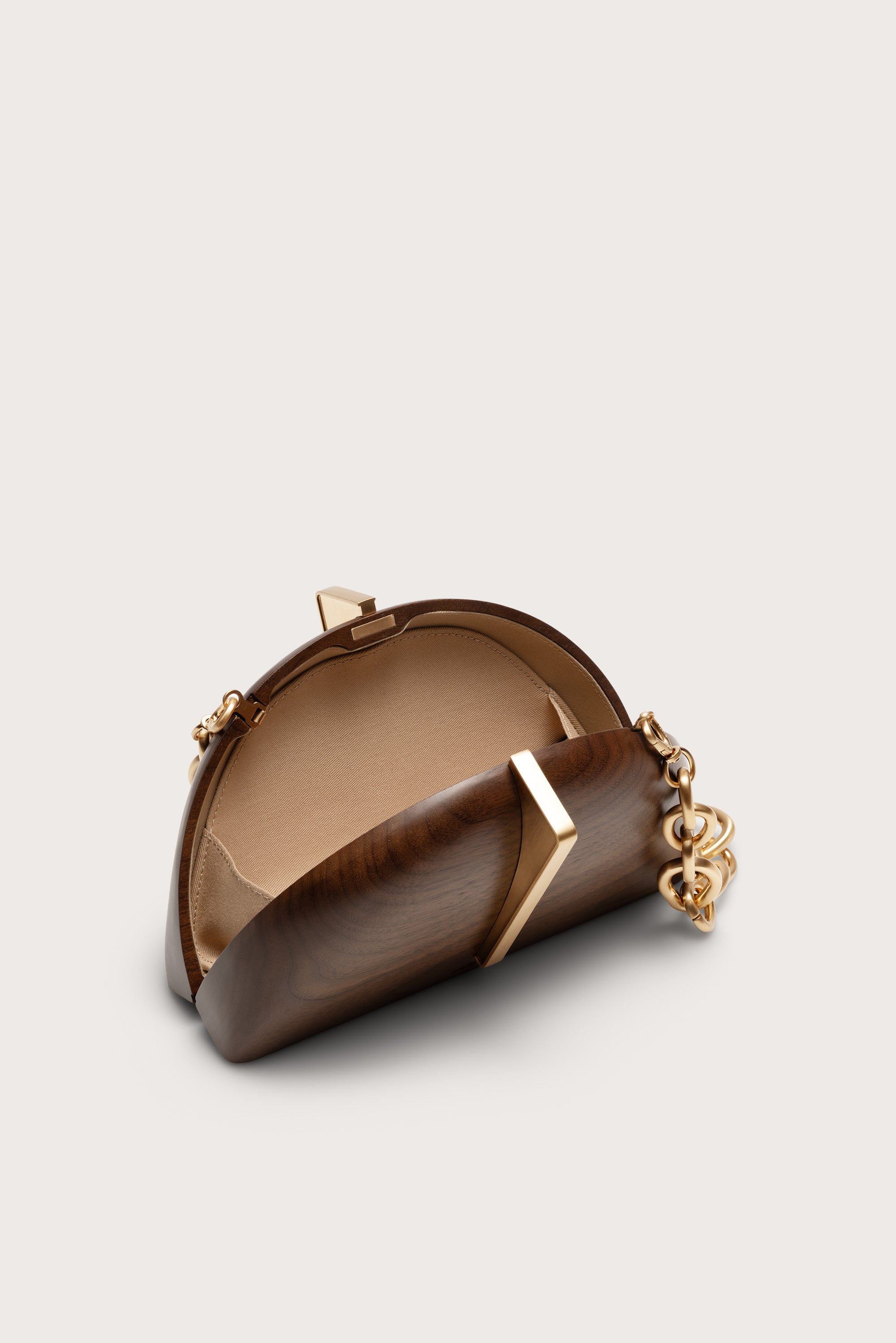 LAGUNA CLUTCH - WALNUT