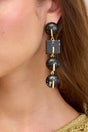 LAGUNA EARRING - BLACK MULTI