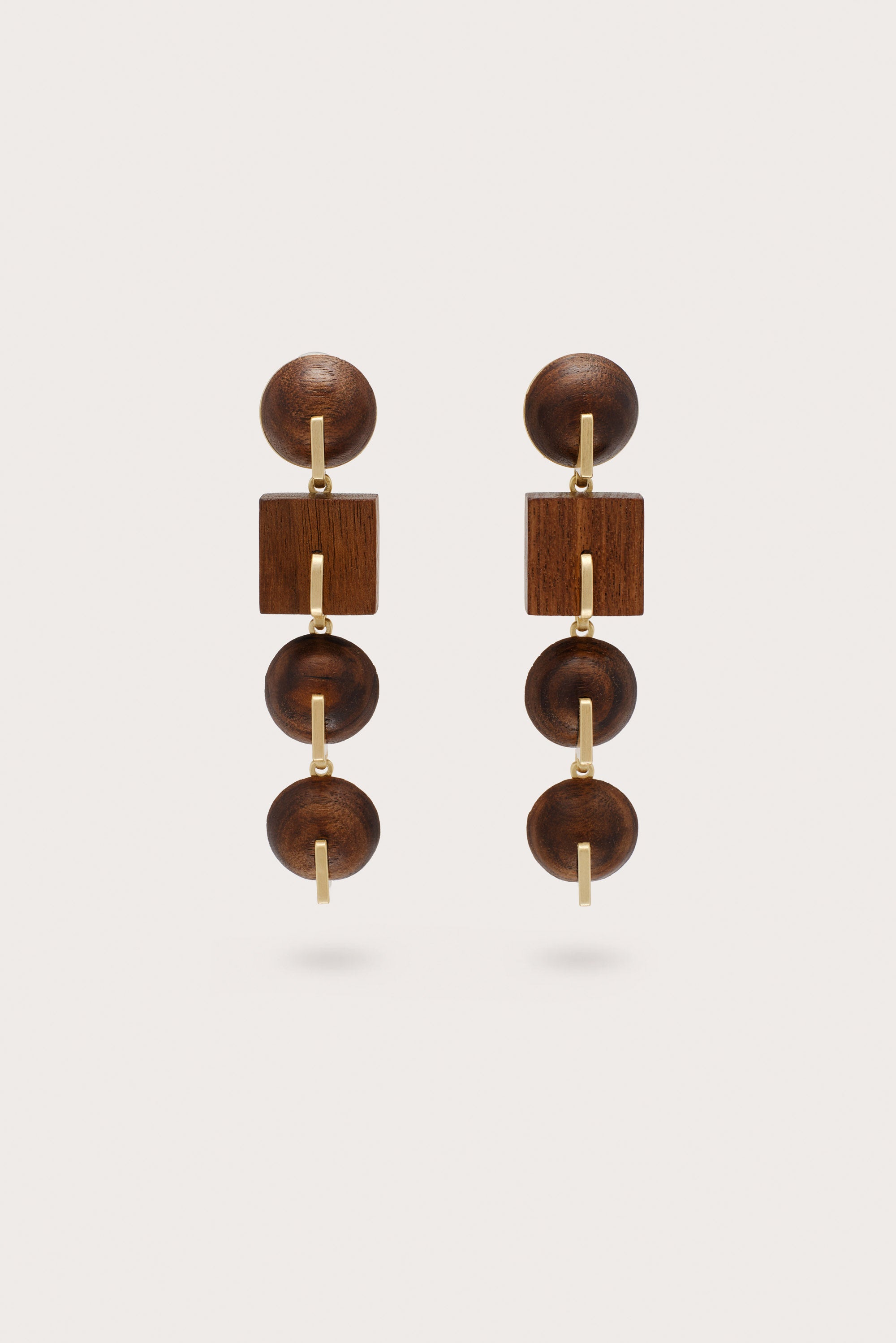 LAGUNA EARRING - WALNUT