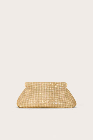 LILLIA MINI CLUTCH - SAND DOLLAR