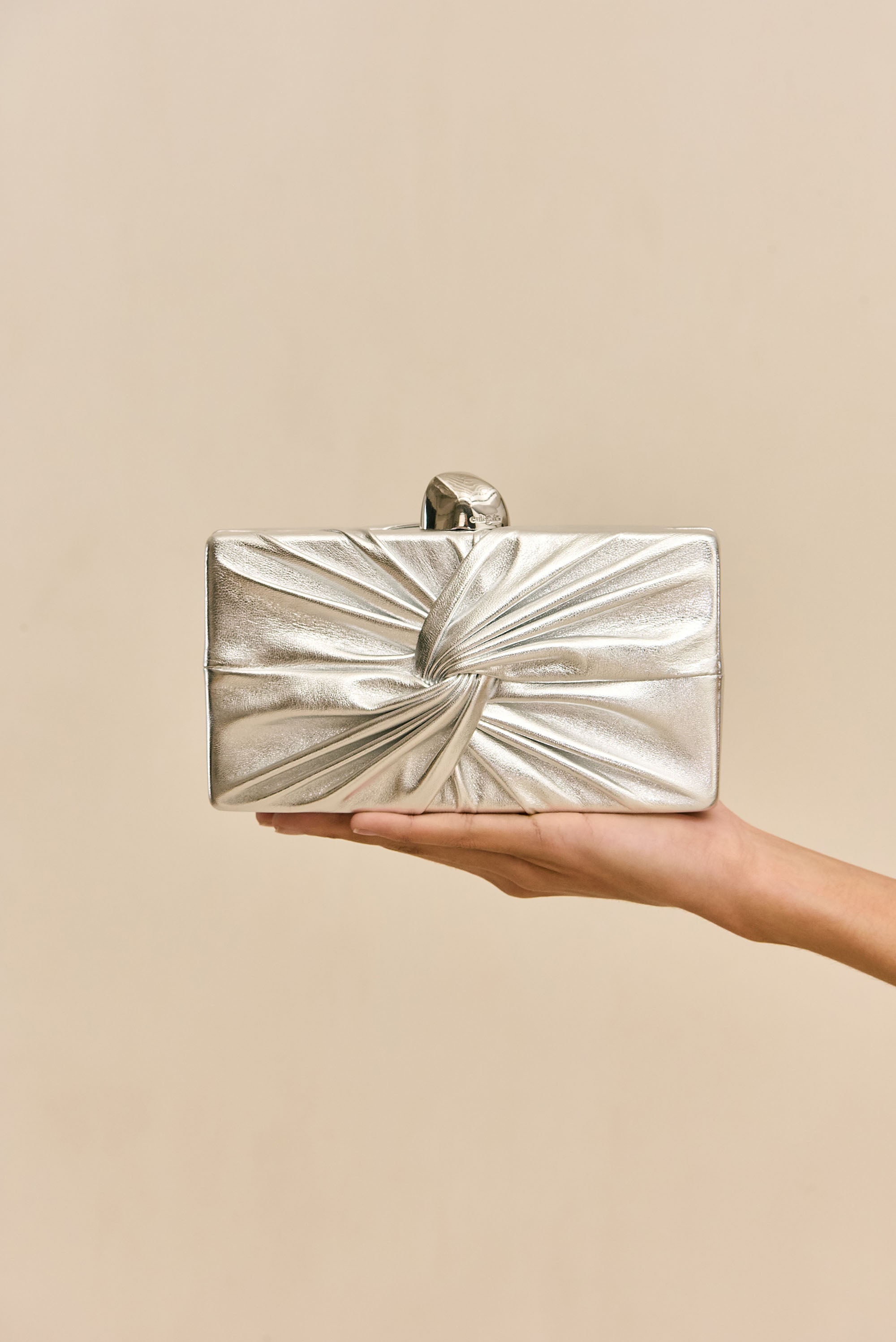 LISSE CLUTCH - SILVER