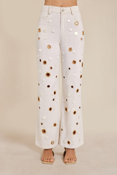 SEDNA PANT - OFF WHITE | SEDNA PANT - OFF WHITE | Secondary image