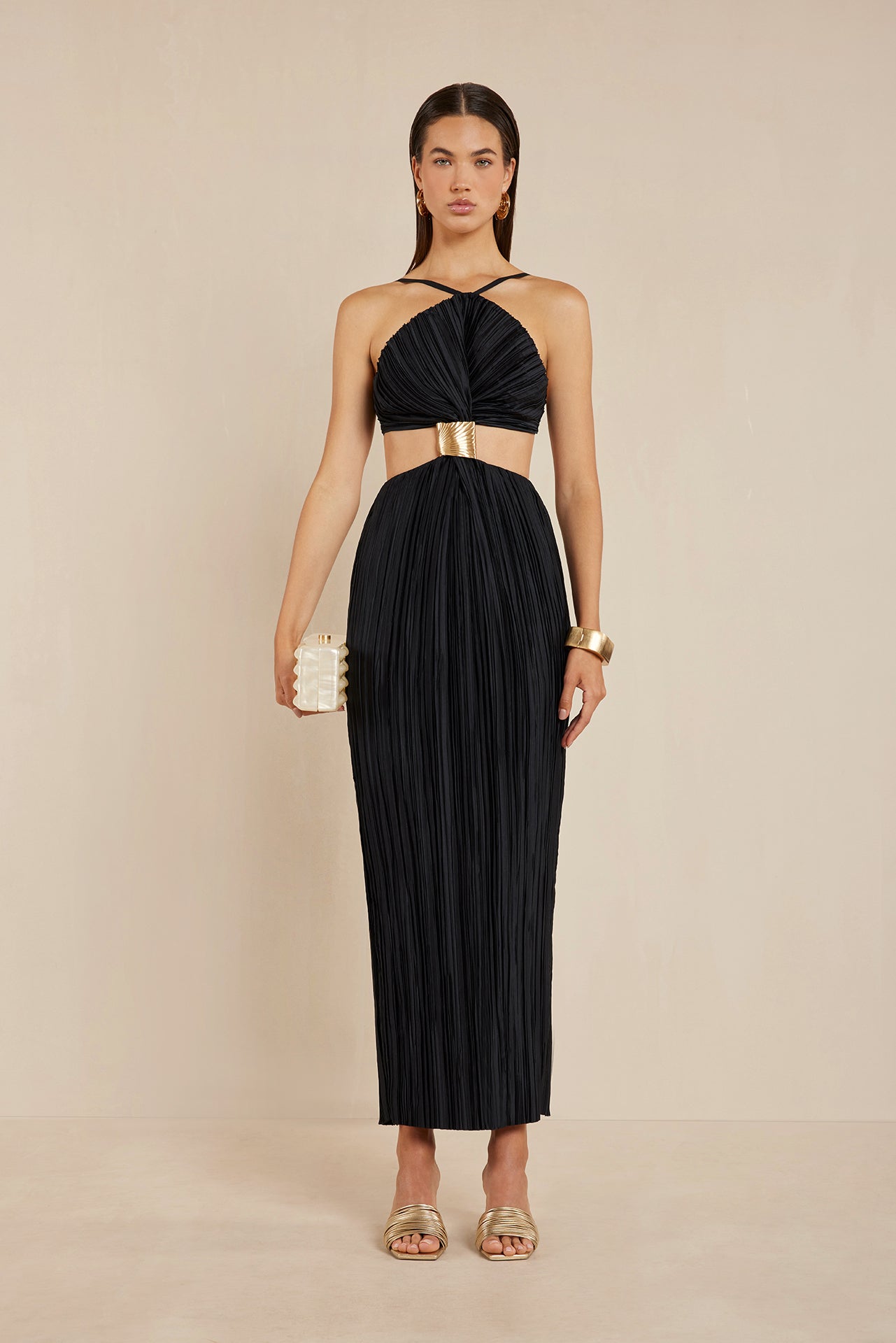 MITRA GOWN - BLACK