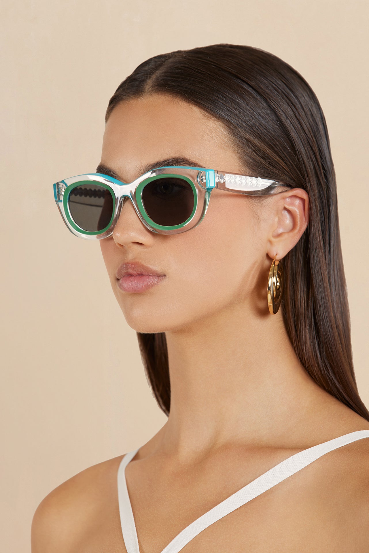 LILI SUNGLASSES - CLEAR