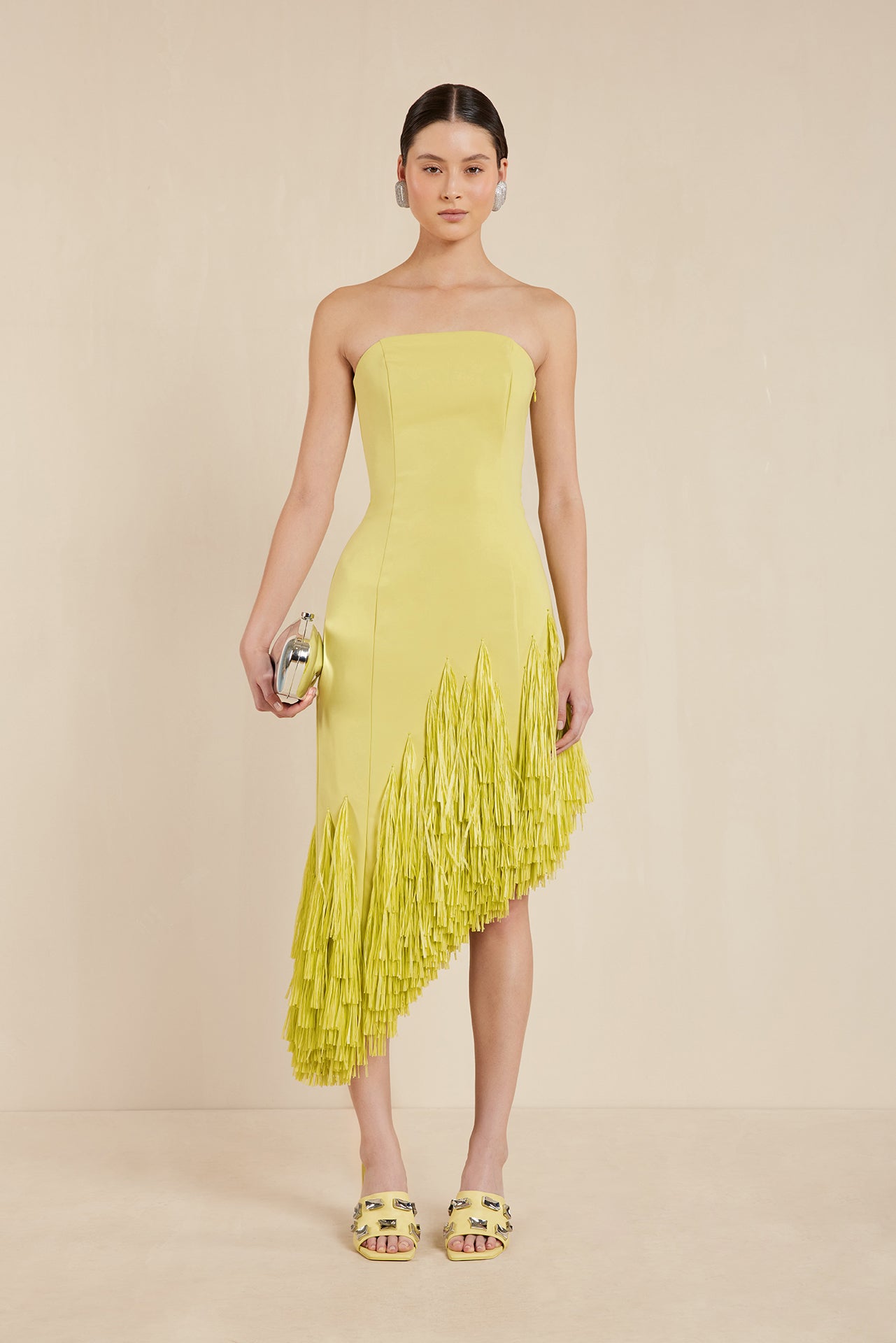 LIBBY GOWN - LEMON SORBET