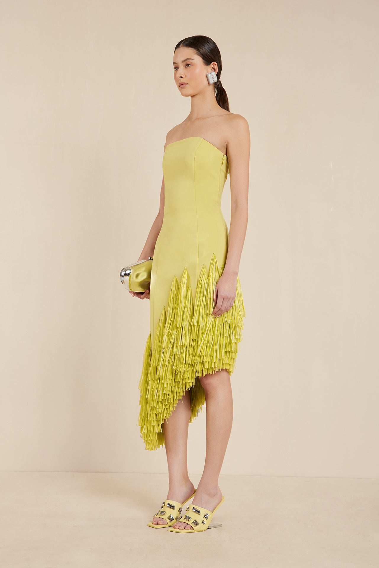 LIBBY GOWN - LEMON SORBET