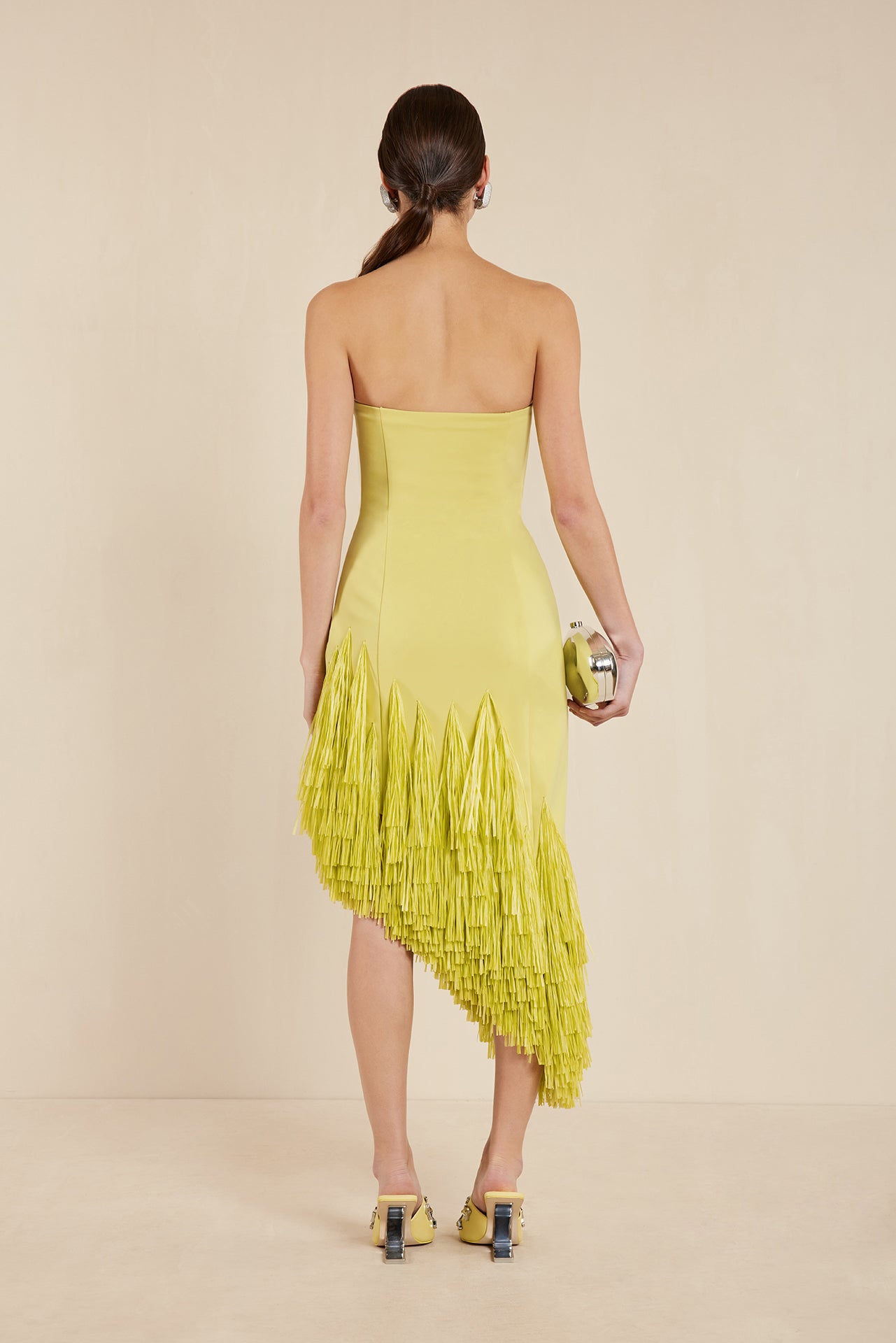 LIBBY GOWN - LEMON SORBET