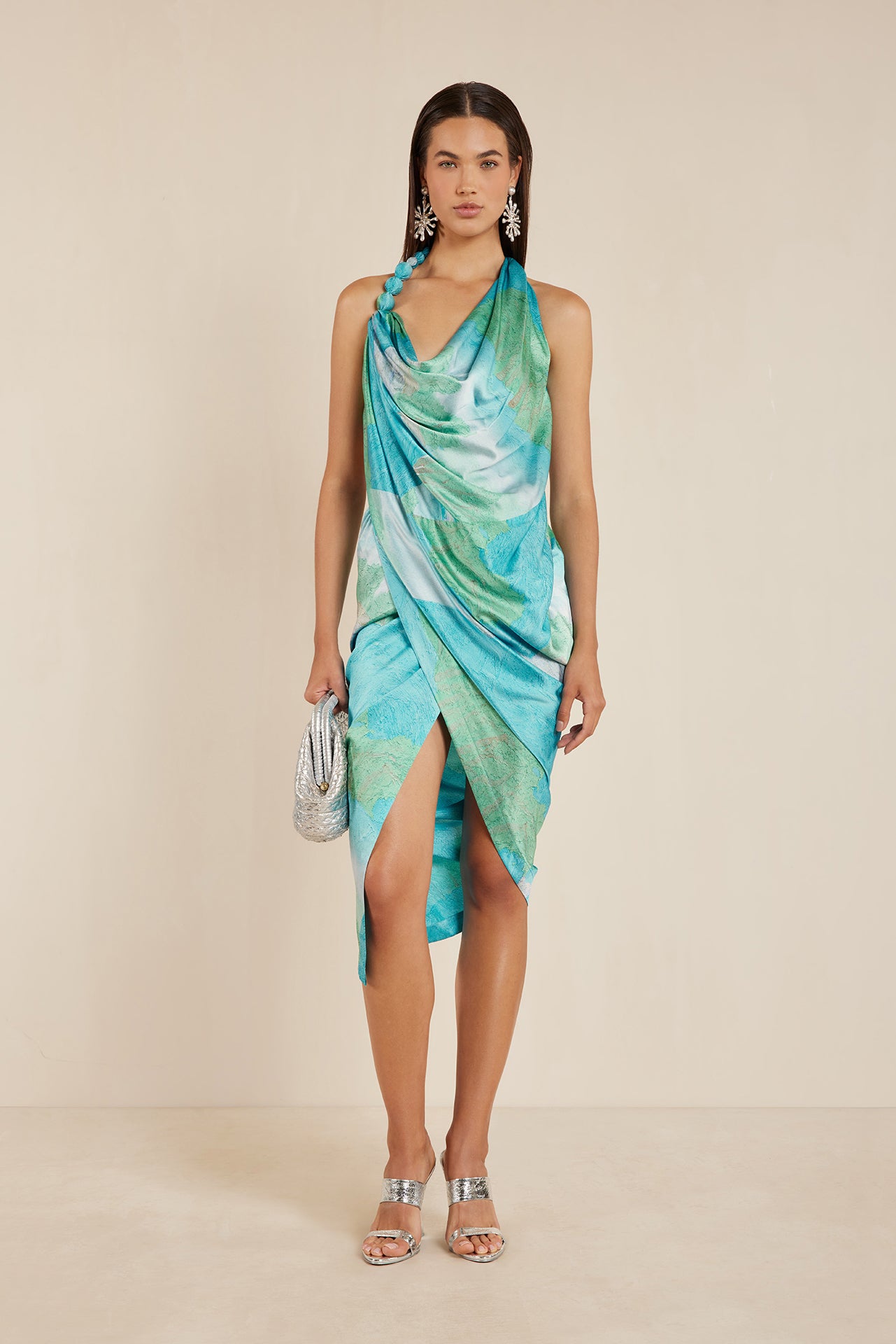 ILUKA DRESS - LANDSCAPE PRINT