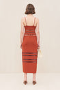 OLITAN KNIT DRESS - TANNIN