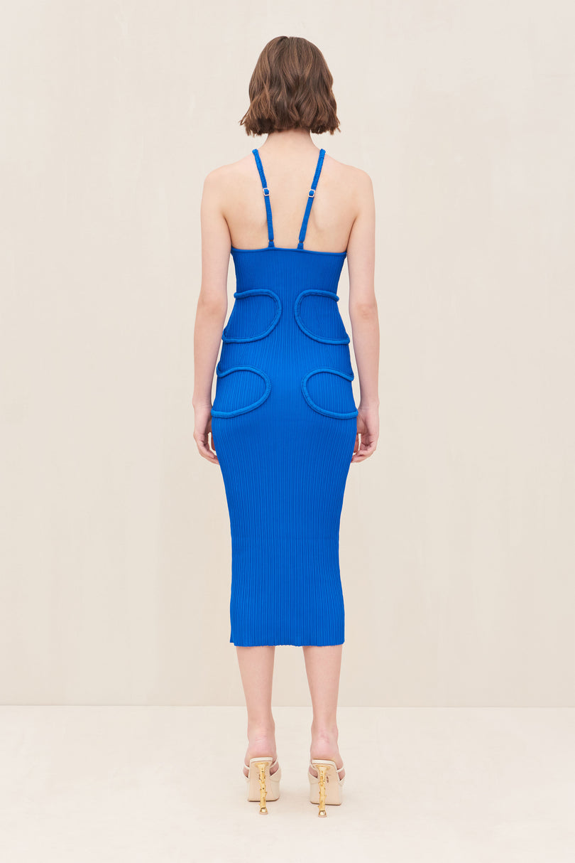 AVERY KNIT DRESS - CANAL