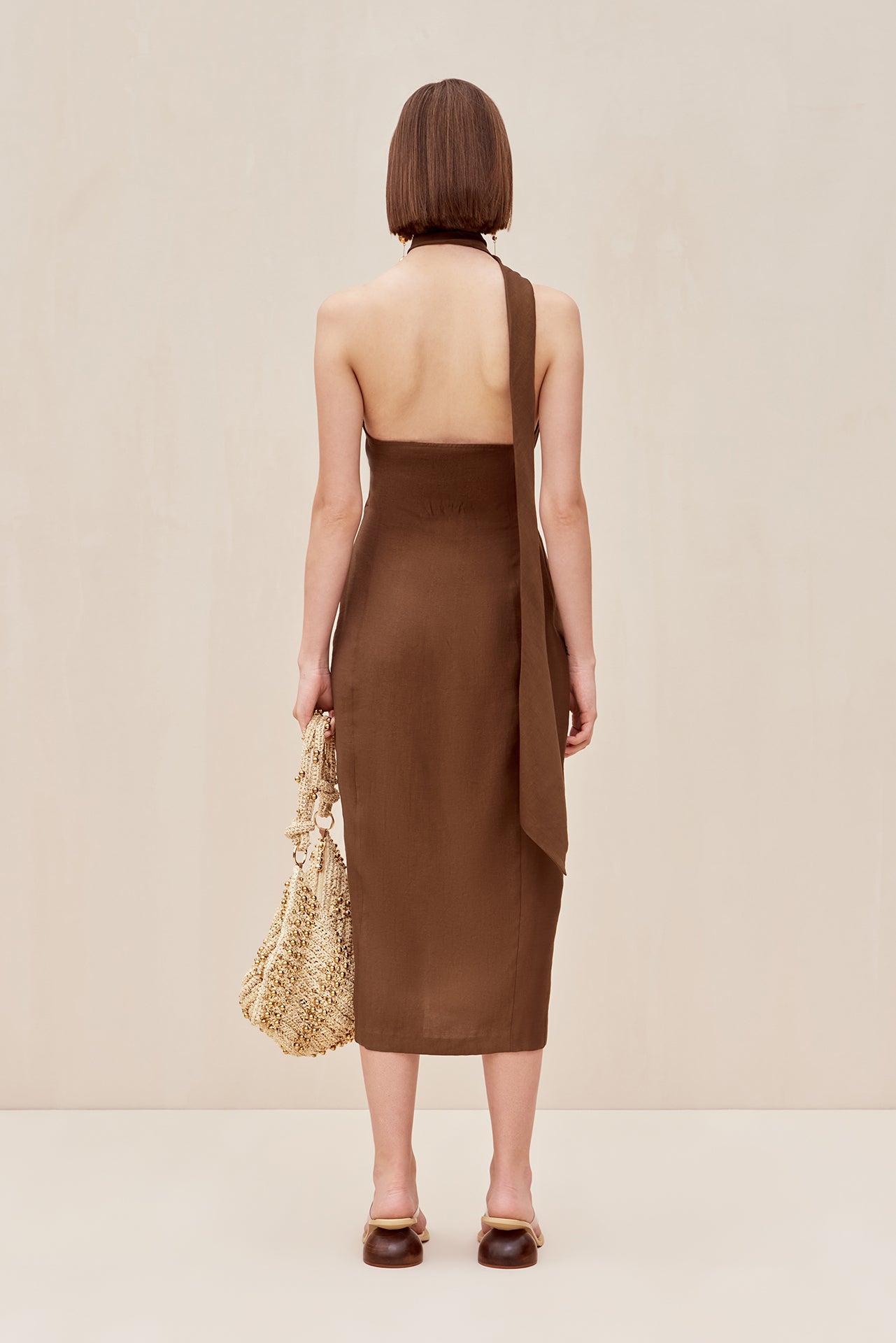 ROMIA DRESS - AFFOGATO