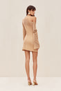 BOWIE KNIT DRESS - CHAMPAGNE