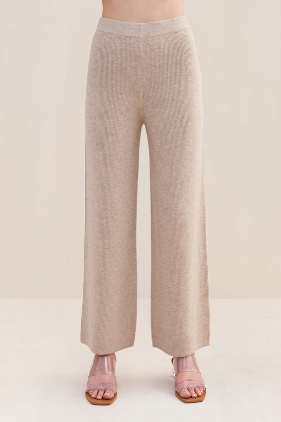 PIPER KNIT PANT - MILLET