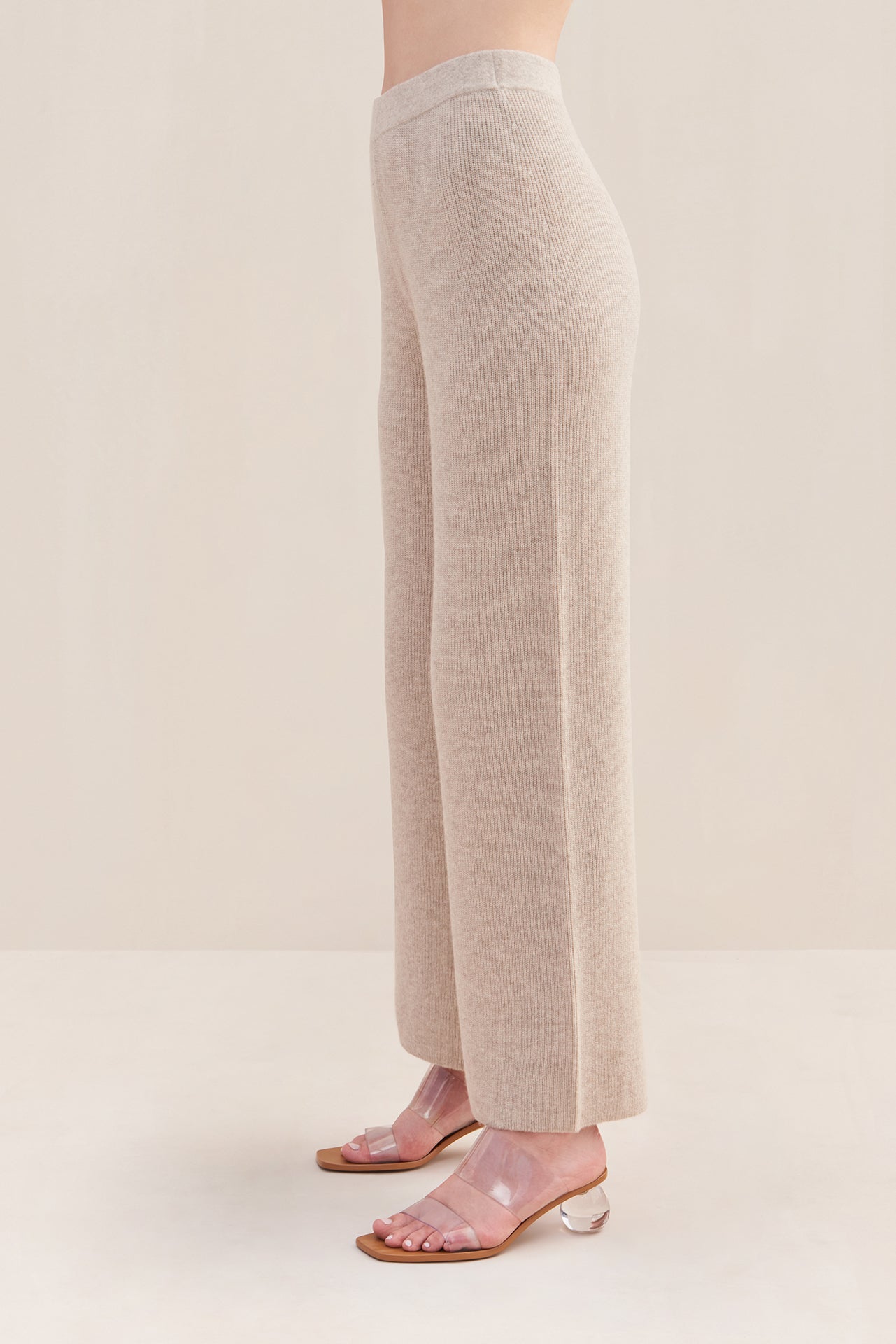 PIPER KNIT PANT - MILLET