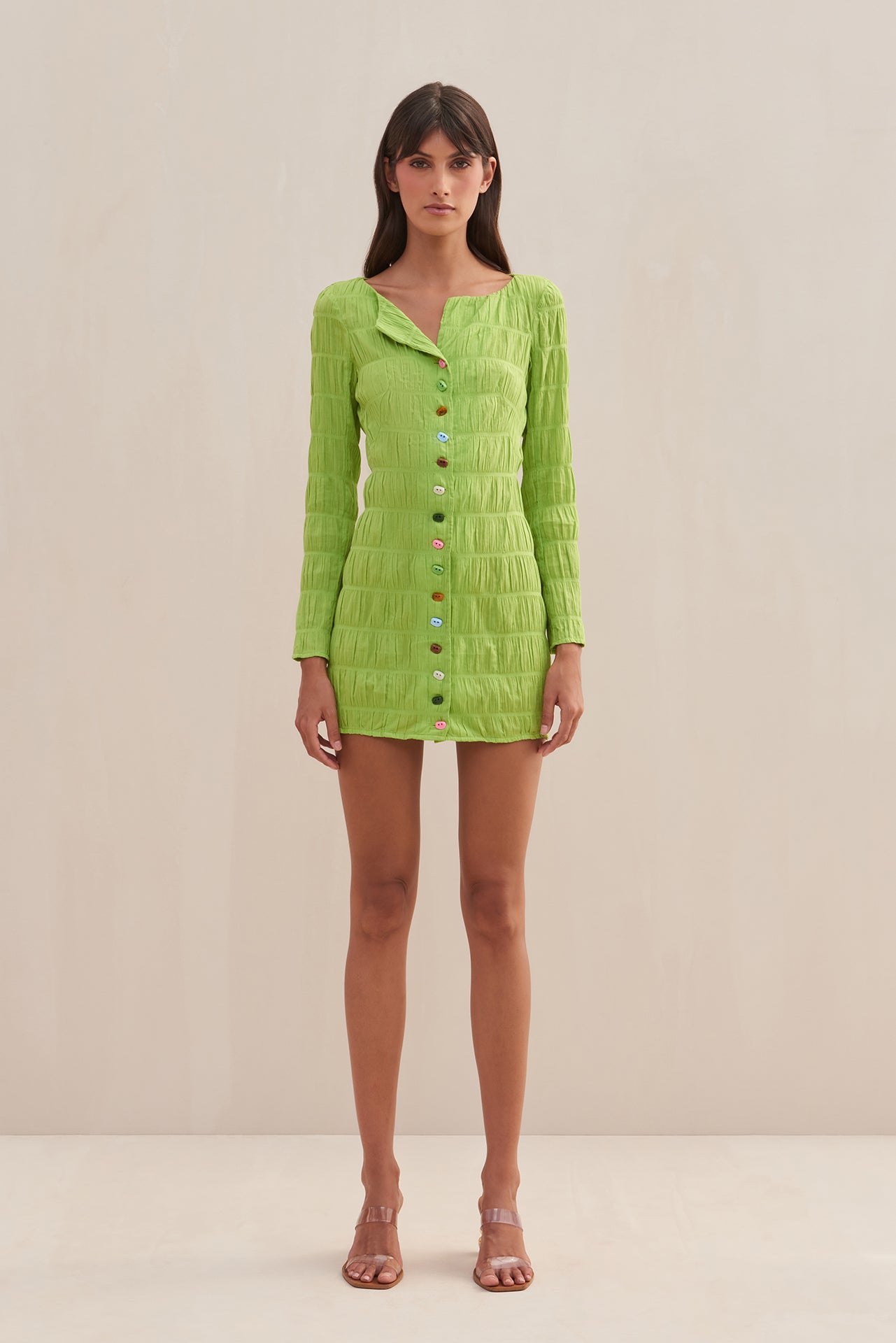 LAFINA DRESS - LIME