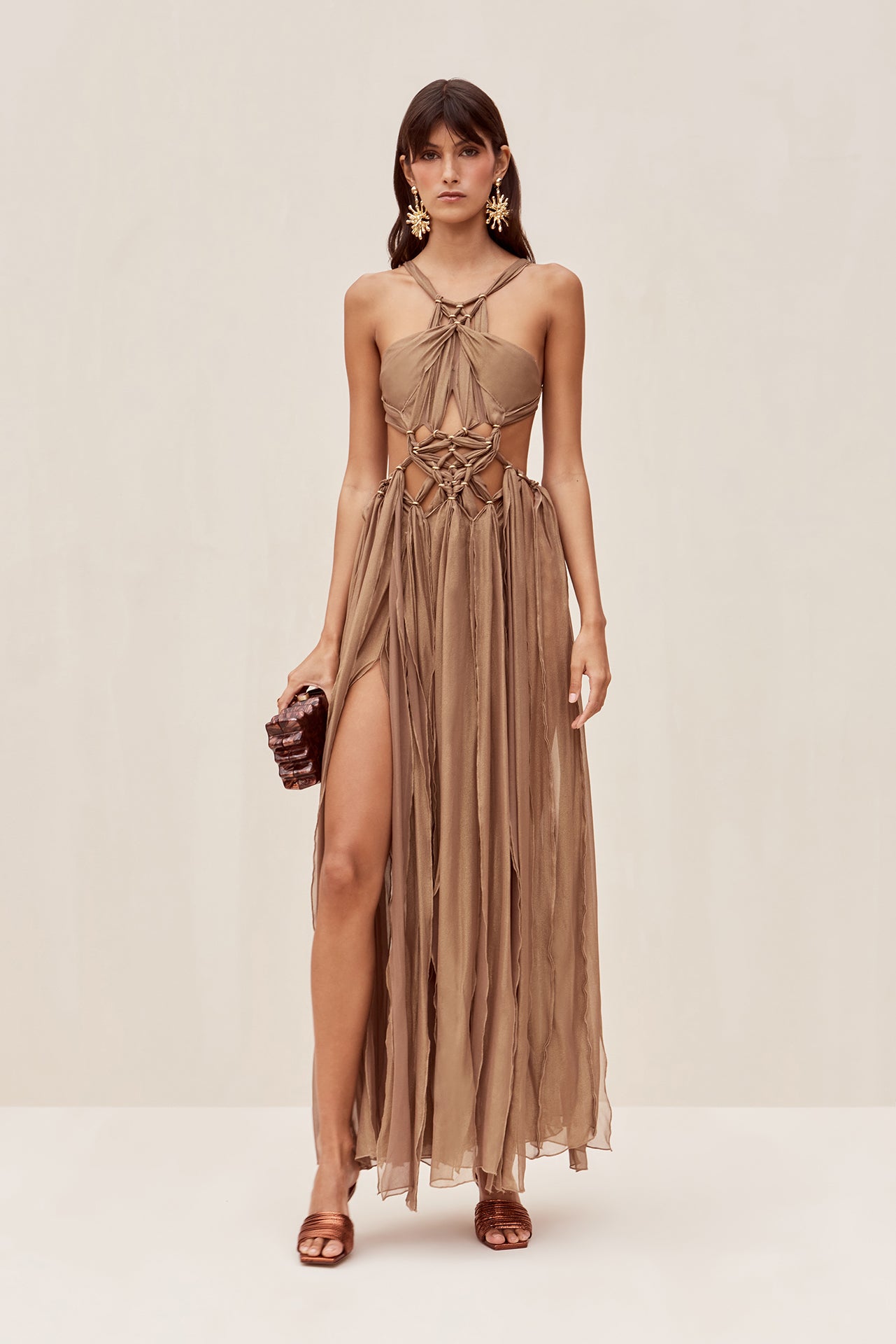 ALEXA GOWN - GOLD