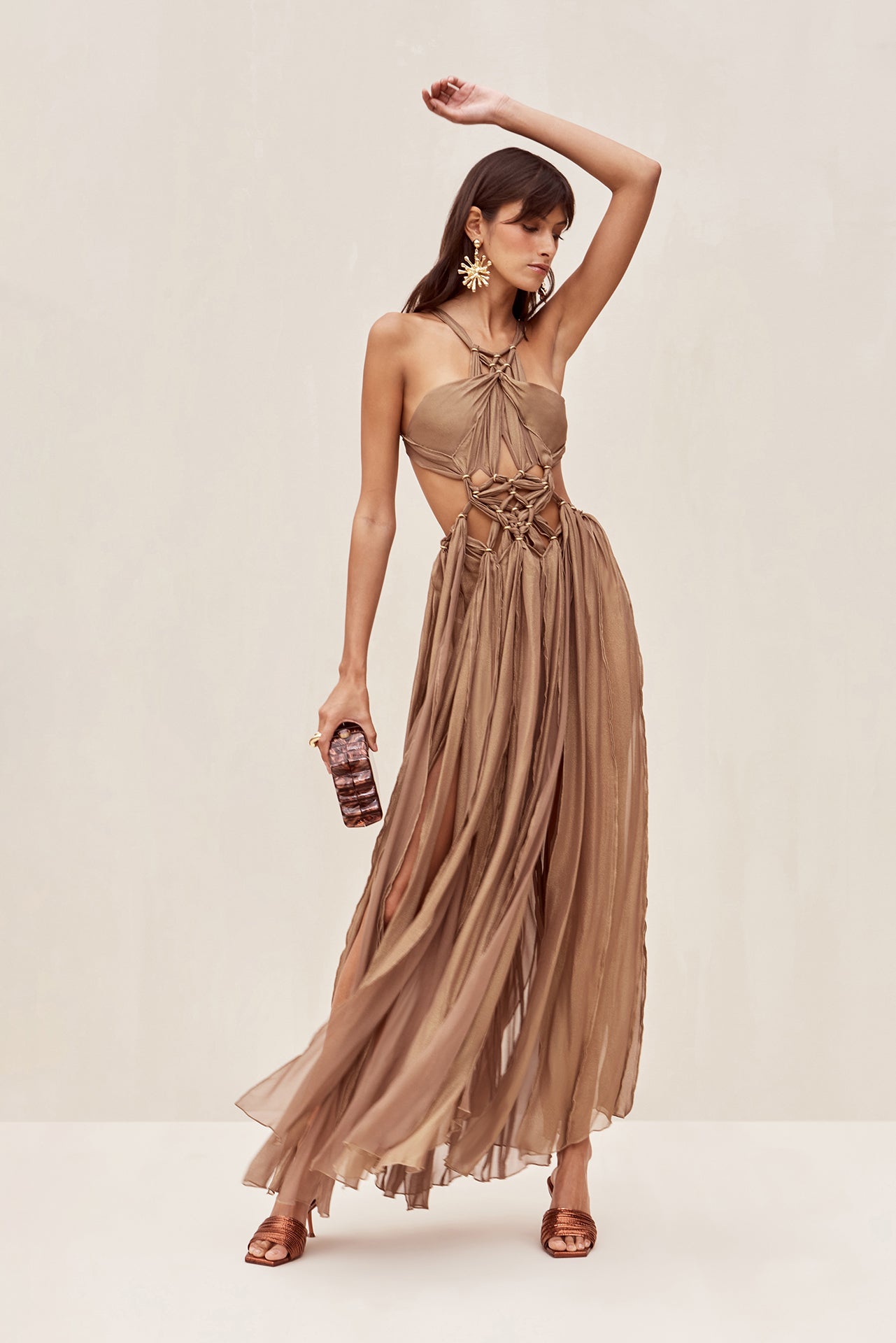 ALEXA GOWN - GOLD