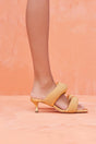 RUE SANDAL - SHINY BRASS