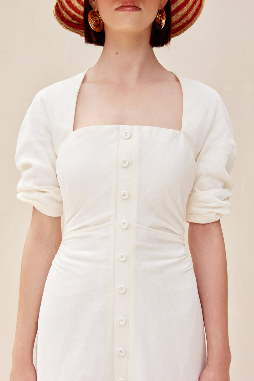 KARISSA DRESS - OFF WHITE
