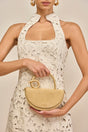 AZARIAH NANO CROSSBODY BAG - SAND