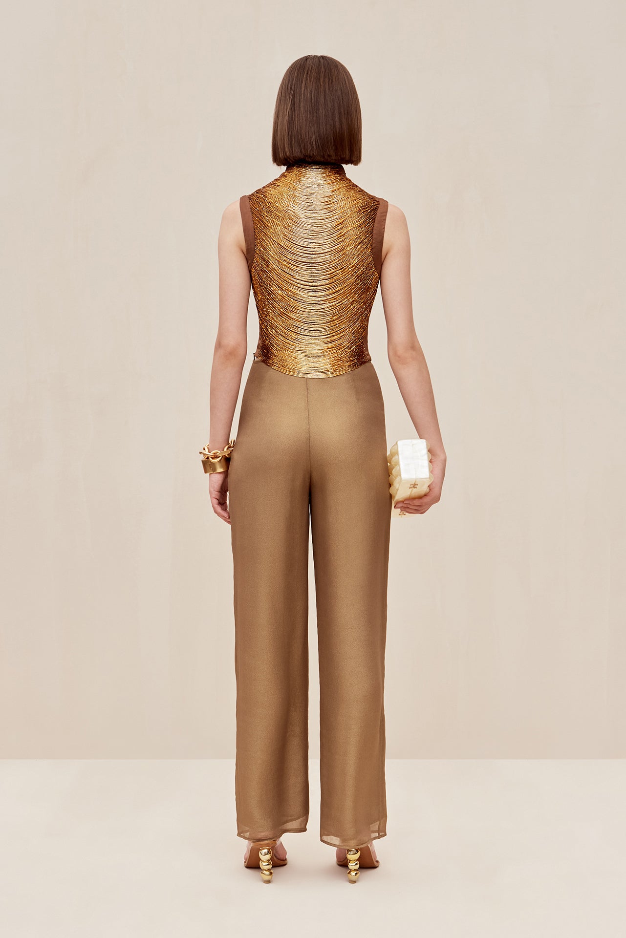 BISOU PANT - GOLD