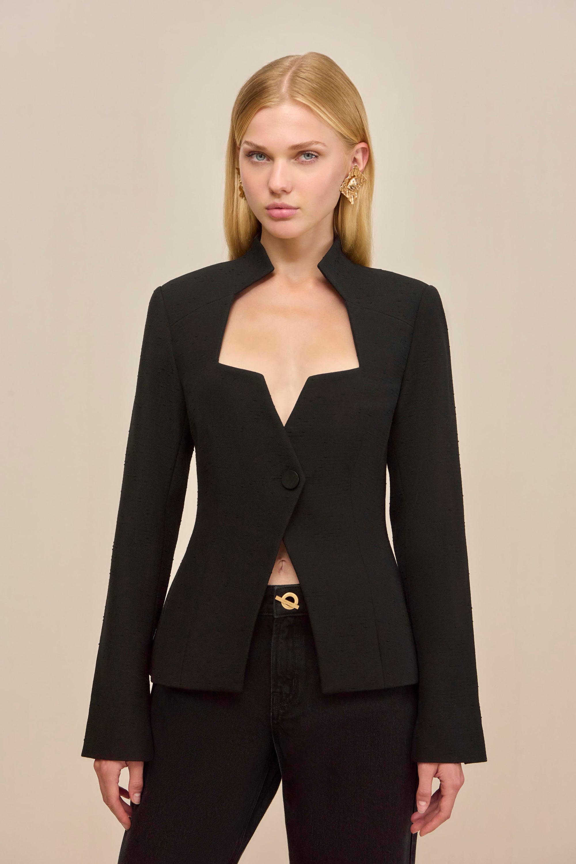 YVONNE JACKET - BLACK
