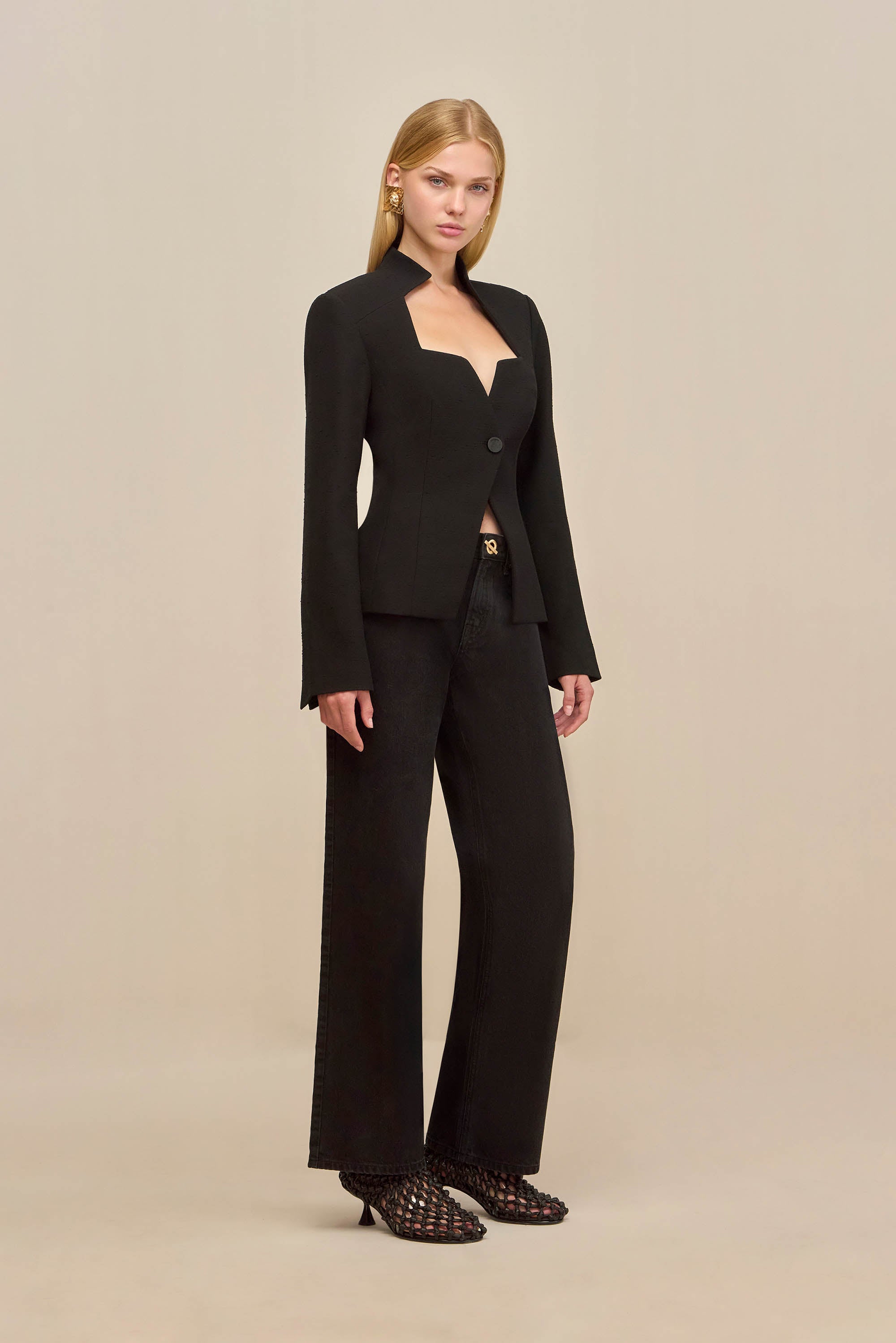 YVONNE JACKET - BLACK