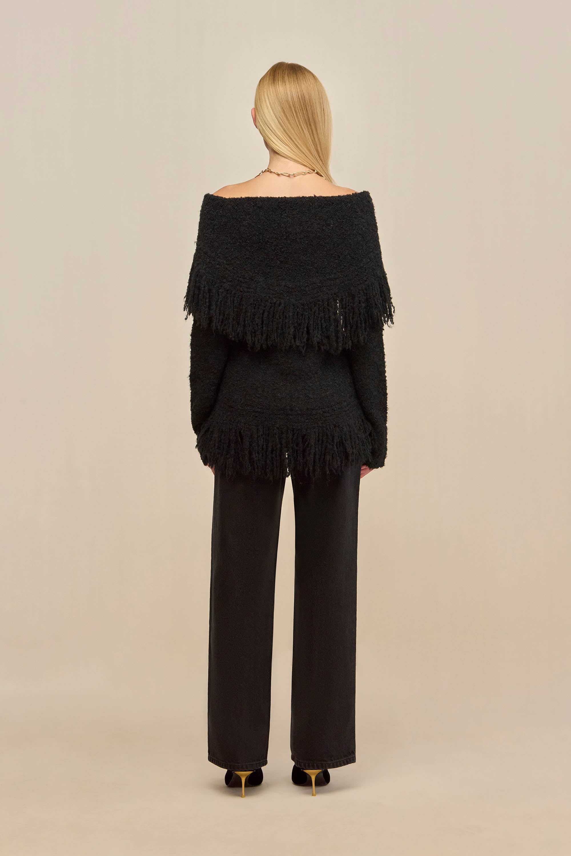 MICHELLE CARDIGAN - BLACK