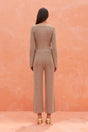 RAMSEY KNIT TOP - CHAMPAGNE