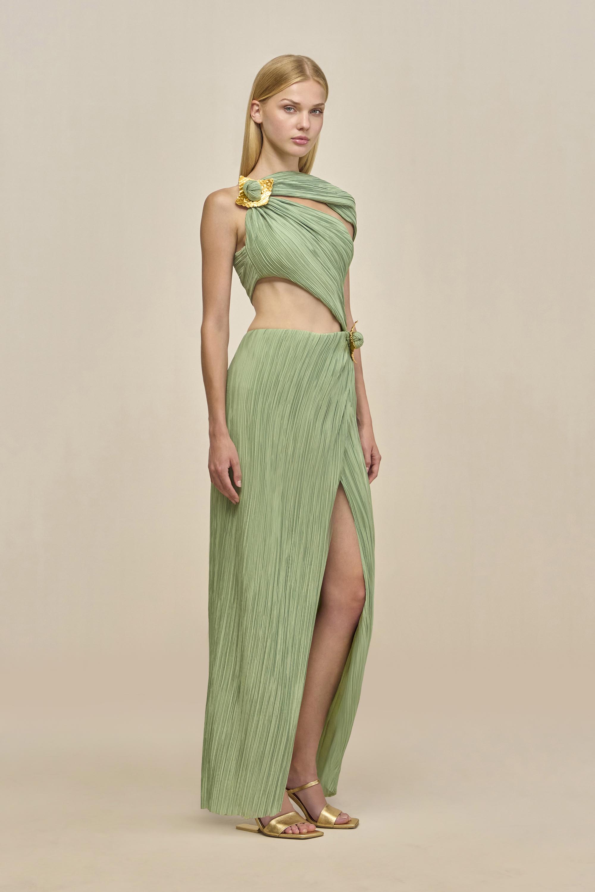 LOAH GOWN - MOLDAVITE
