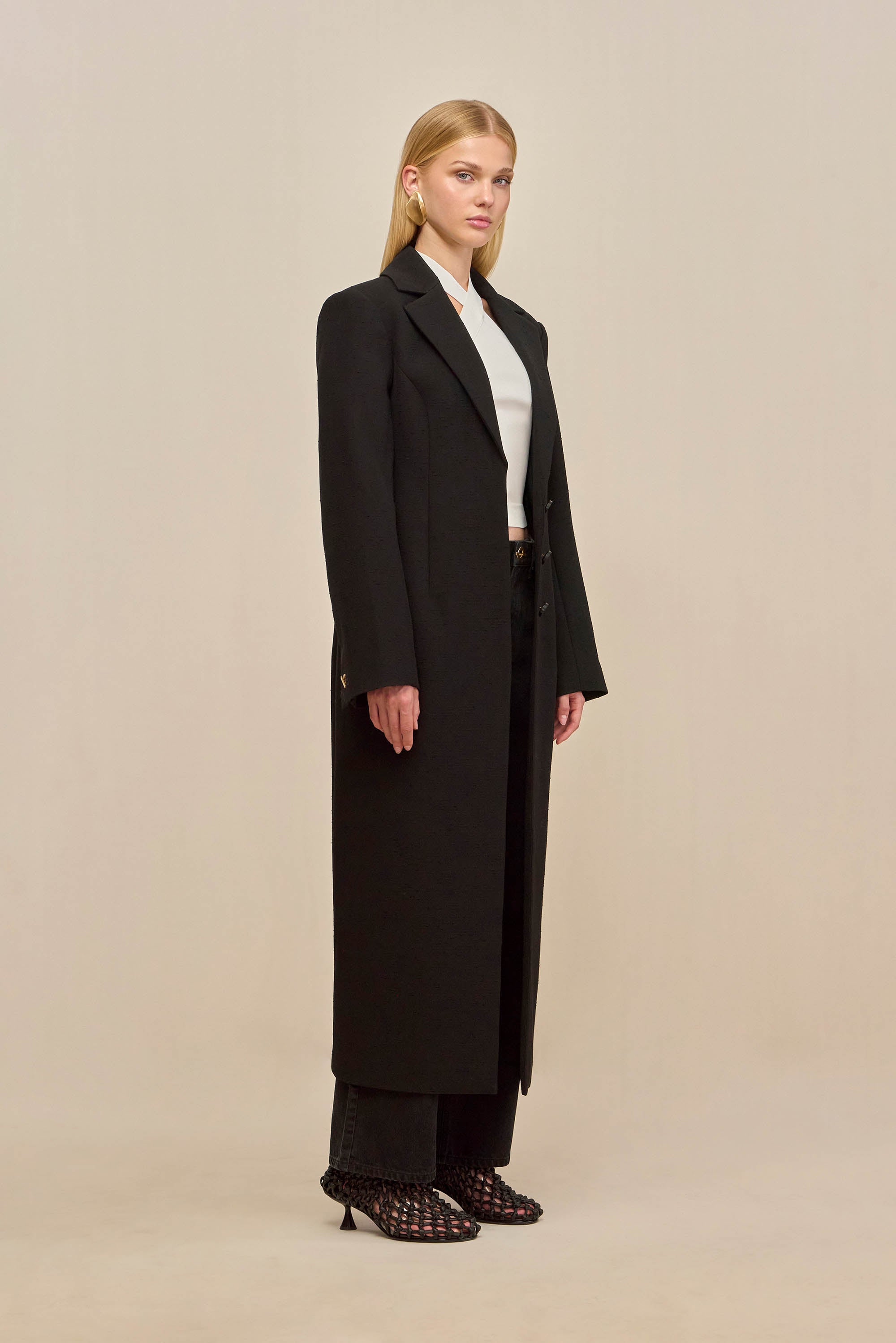 BENNETT COAT  - BLACK