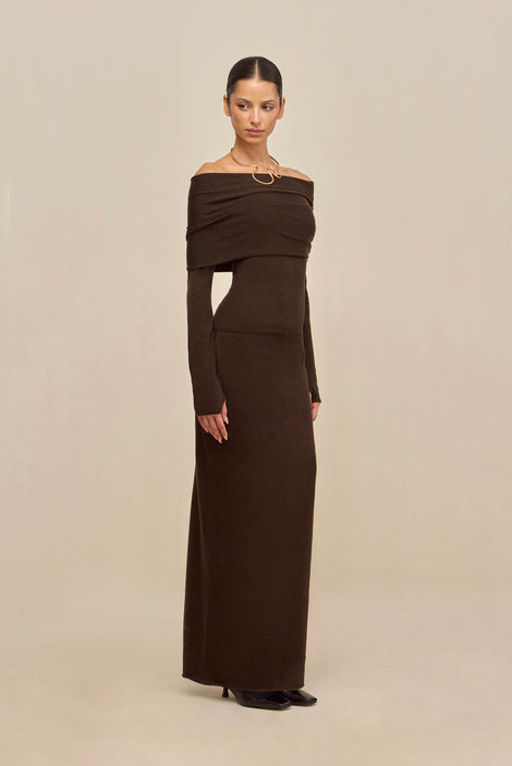 NADINE SKIRT - DARK JAVA