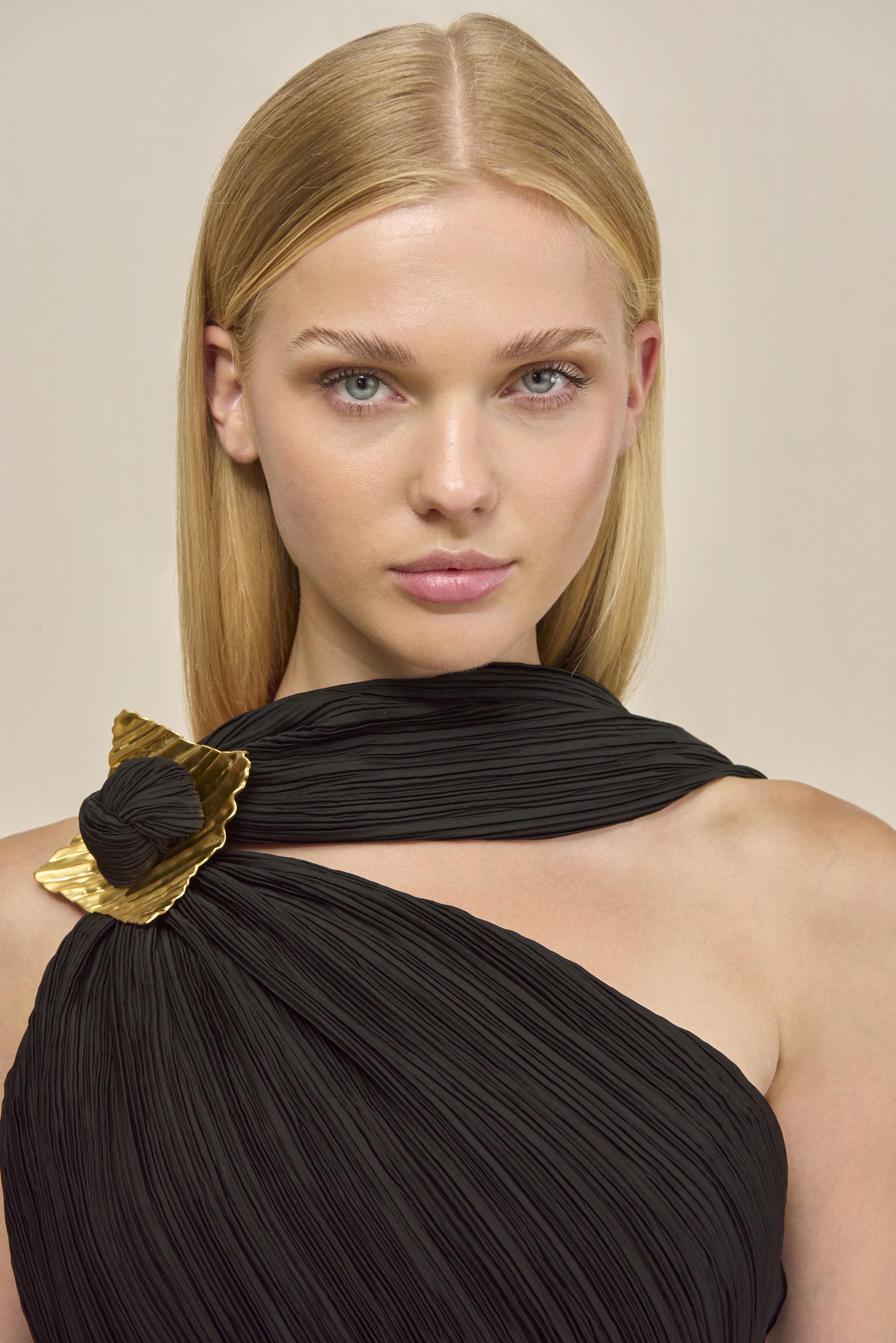 MOIRA TOP - BLACK