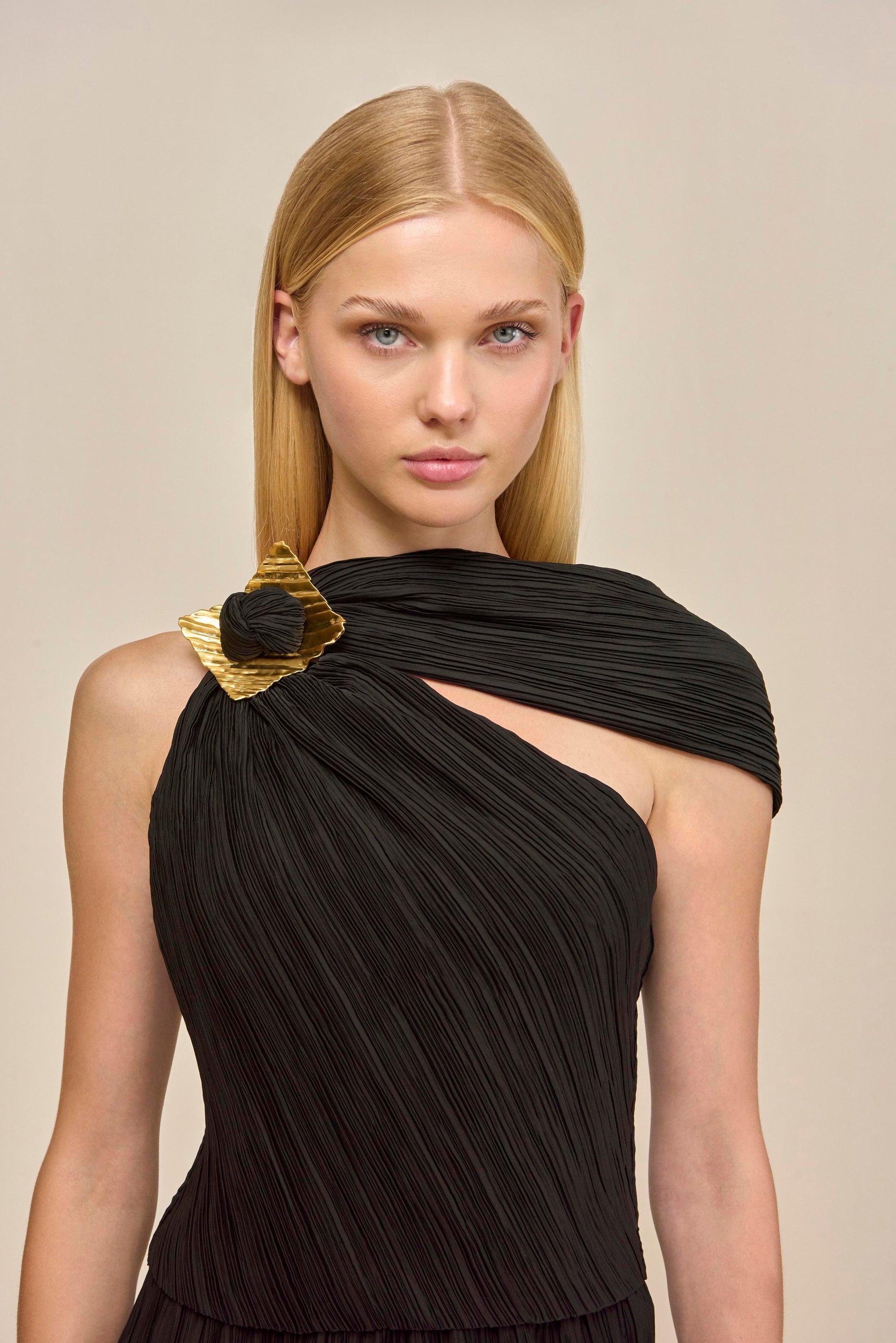 MOIRA TOP - BLACK